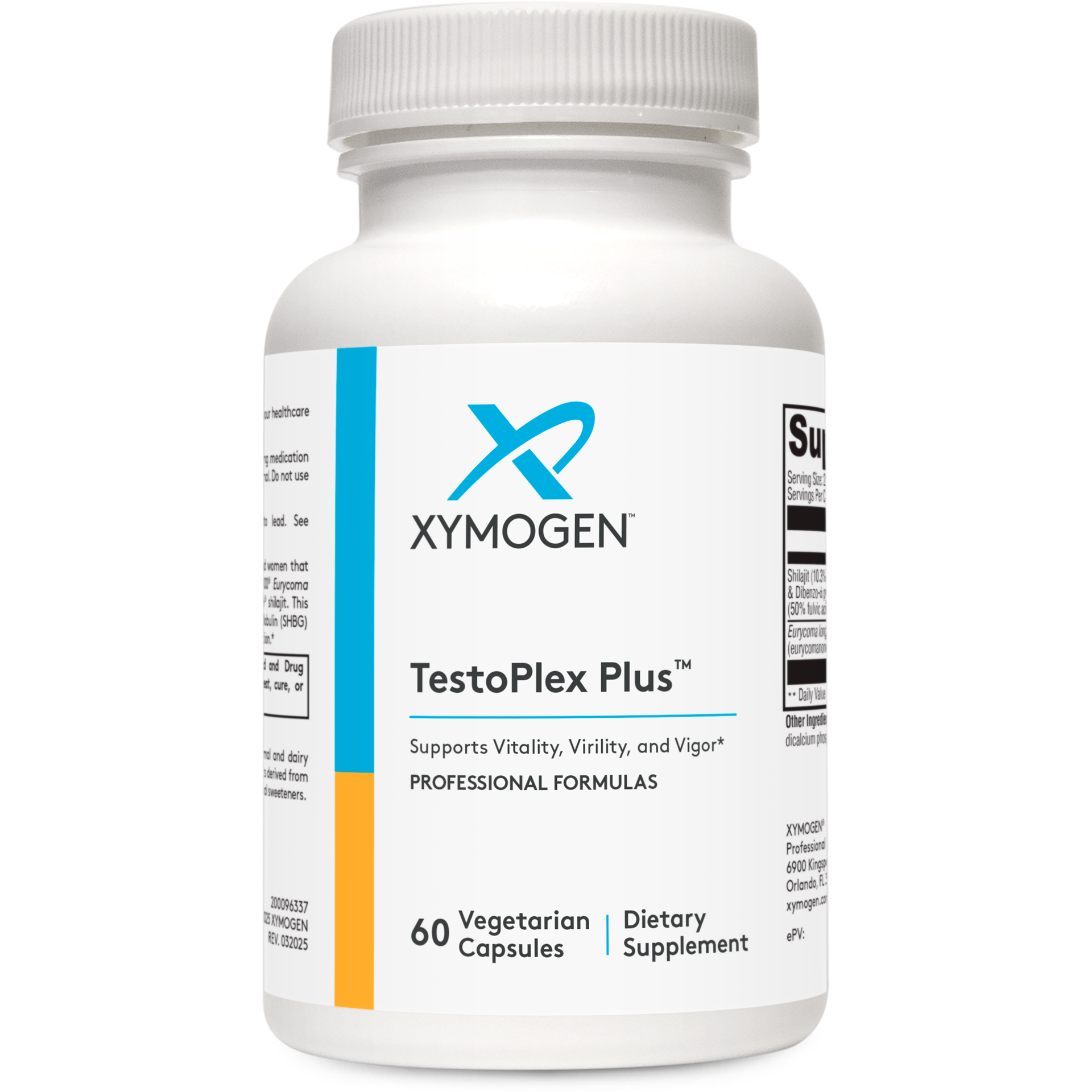 Xymogen, TestoPlex Plus™ 60 Capsules UPC 871149000288 | HiLife Vitamins